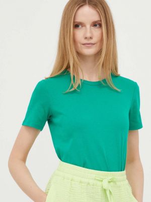 Pamučna majica United Colors Of Benetton zelena