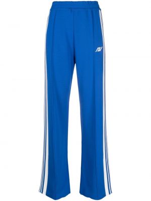 Haftowane spodnie sportowe Autry niebieskie