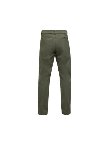 Spodnie slim fit Peak Performance zielone