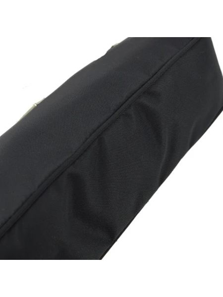 Bolsa de hombro de nailon retro Prada Vintage negro