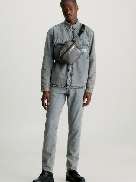 Поясная сумка Calvin Klein Jeans серая
