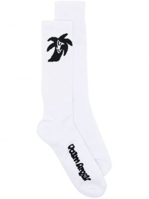 Žakárové bavlnené ponožky Palm Angels