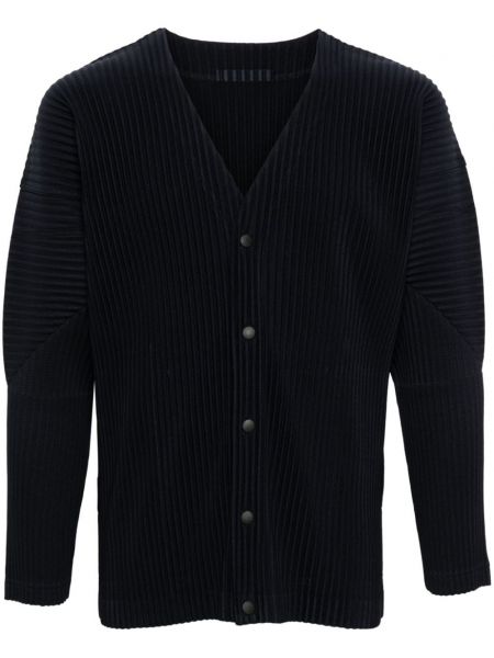 Plisseret cardigan Homme Plissé Issey Miyake blå