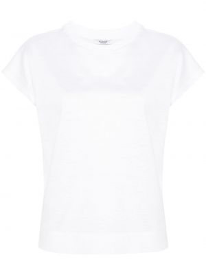 Памучна тениска Peserico бяло