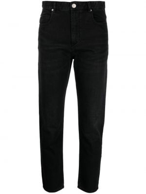 Czarne jeansy skinny Isabel Marant