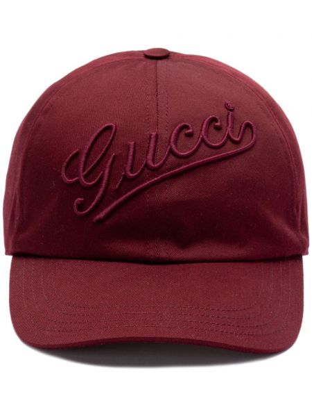 Işlemeli beyzbol şapkası Gucci