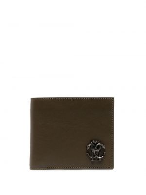 Kožená peňaženka Roberto Cavalli hnedá