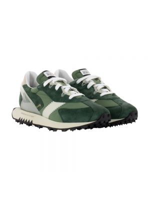 Sneakersy sznurowane Run Of zielone