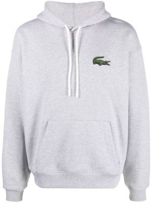 Hettegenser Lacoste grå