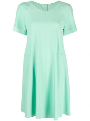Mini šaty Emporio Armani zelené