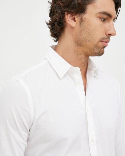 Koszula slim fit Sisley biała