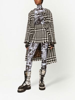 Tvídový kabát Dolce & Gabbana