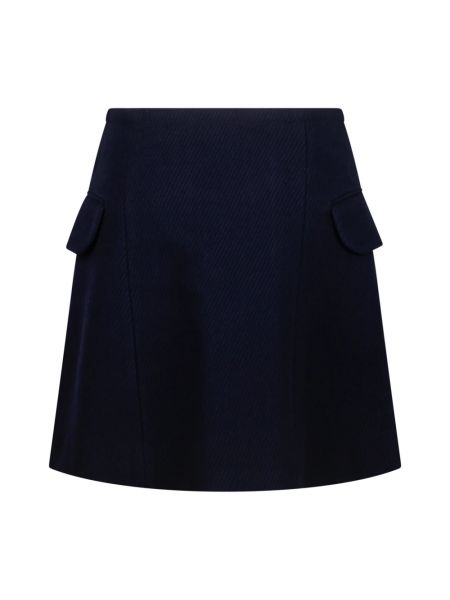 Mini falda Maison Kitsuné azul