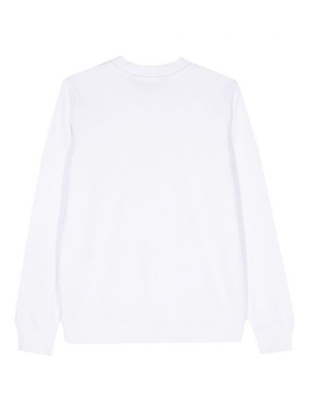 Sweatshirt aus baumwoll mit print Just Cavalli weiß