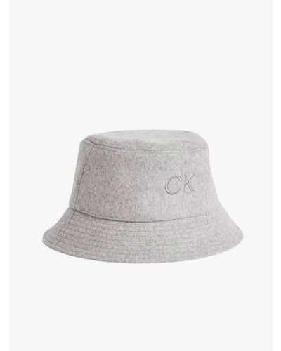 Vlnená čiapka Calvin Klein biela