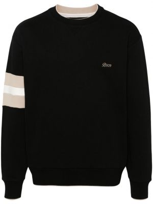 Sweatshirt aus baumwoll Boggi Milano schwarz