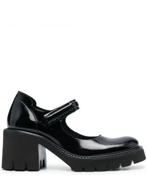 Кожени полуотворени обувки Pedro Garcia черно