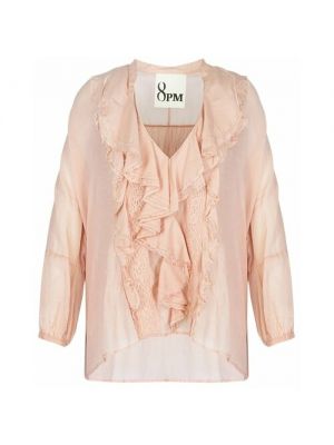Блузка 8pm розовая
