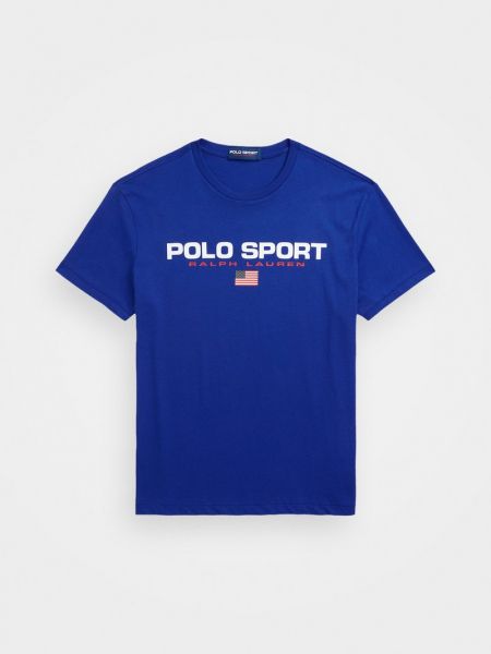 Koszulka Polo Sport Ralph Lauren niebieska