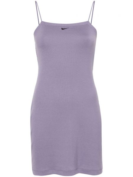 Siksnu kleita ar izšuvumiem Nike violets