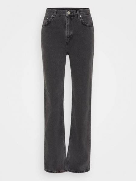 Proste jeansy Han Kjobenhavn czarne