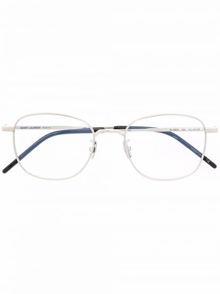 Brille mit sehstärke Saint Laurent Eyewear silber