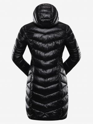 Prošívaný zimní kabát Alpine Pro černý