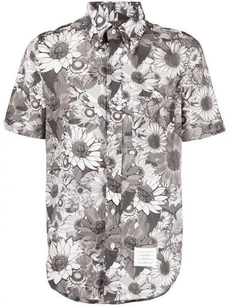 Květinová košile s potiskem Thom Browne