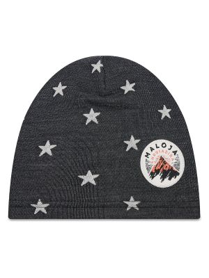 Kepurė su žvaigždės raštu Maloja pilka