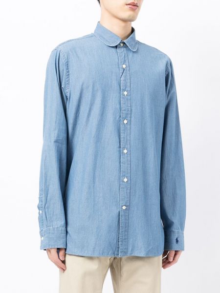 Bavlněná džínová košile s výšivkou Polo Ralph Lauren