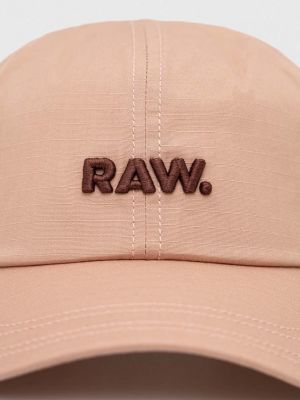Pamučna kapa s uzorkom zvijezda G-star Raw bež