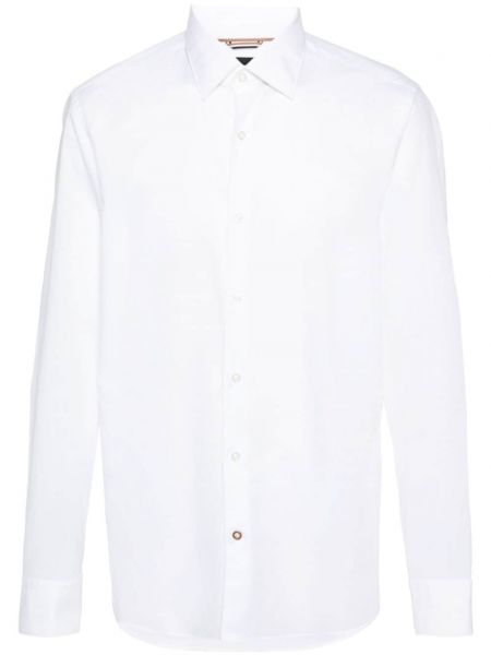 Medvilninė marškiniai Boss balta
