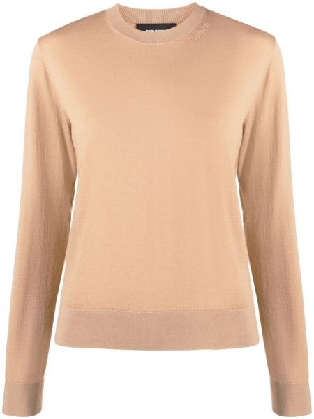 Woll pullover Dsquared2 beige