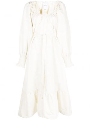 Μάξι φόρεμα Patou λευκό