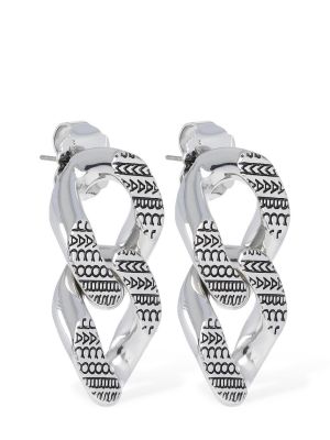 Σκουλαρίκια Marc Jacobs ασημί