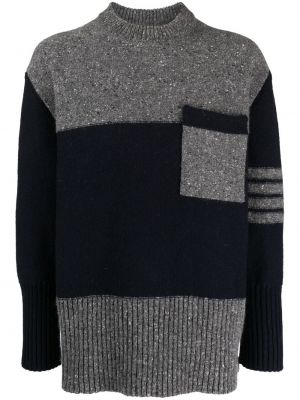 Dryžuotas puloveris oversize Thom Browne