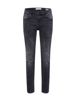 Straight leg jeans Solid grigio