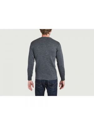 Jersey de lana de tela jersey de cuello redondo Armor-lux
