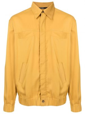 Koszula z lyocellu Handred żółta