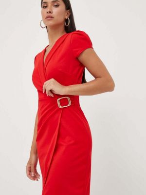 Testhezálló mini ruha Morgan piros