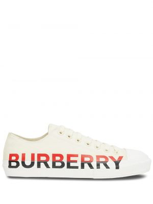 Zapatillas con estampado Burberry blanco