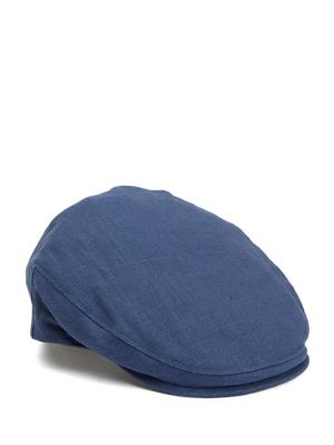 Льняная шляпа Doria синяя
