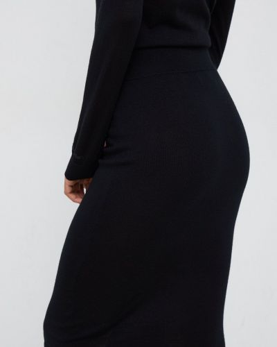 Vlněné midi sukně Calvin Klein