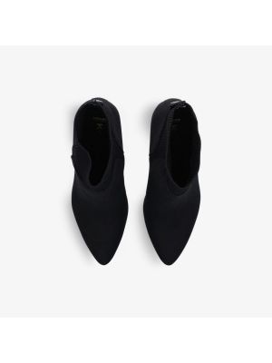 Замшевые ботинки на каблуке Kg Kurt Geiger черные