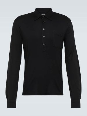 Polo majica Tom Ford črna