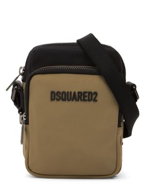 Τσάντα χιαστί Dsquared2 μπεζ