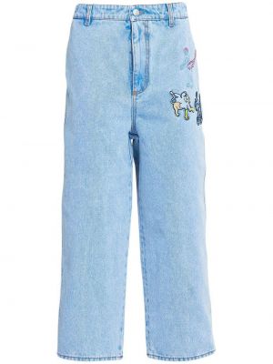 Jeans mit stickerei ausgestellt Marni