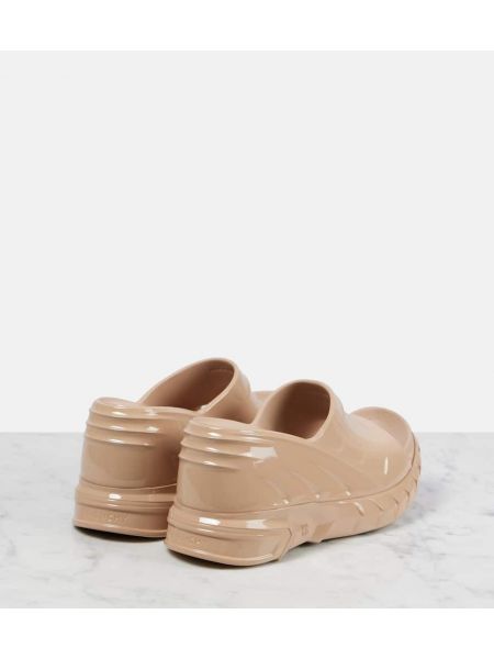 Izliektas platformas kurpes Givenchy bēšs