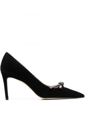 Pumps med rosetter Stuart Weitzman svart