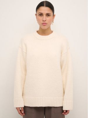 Laza szabású pulóver Karen By Simonsen fehér